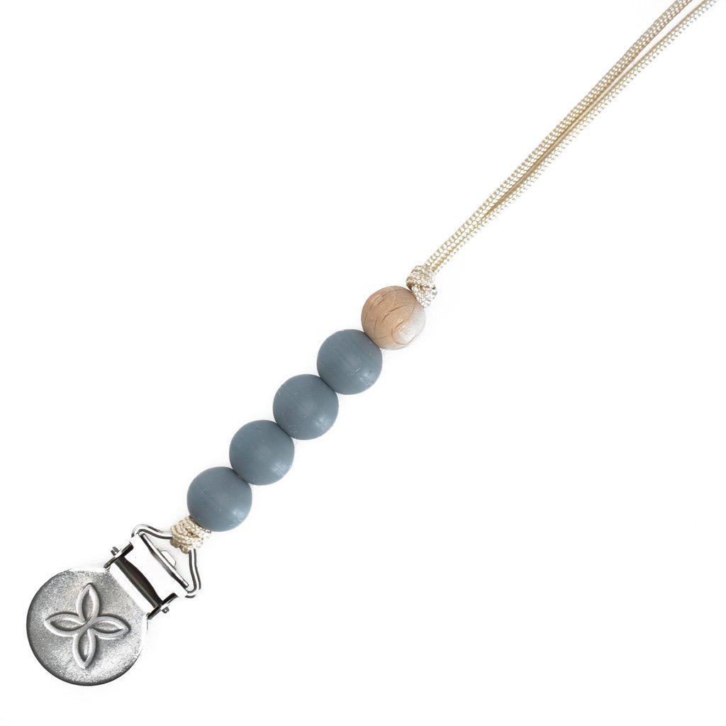 Pacifier Clips-Pacifier Clip-Papillon Bebe-Dusk-bluebird baby & kids