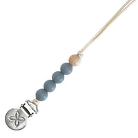 Pacifier Clips-Pacifier Clip-Papillon Bebe-Dusk-bluebird baby & kids