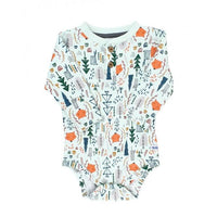 Woodland Wonderland Henley Bodysuit-Bodysuits-RuggedButts-0-3 M-bluebird baby & kids