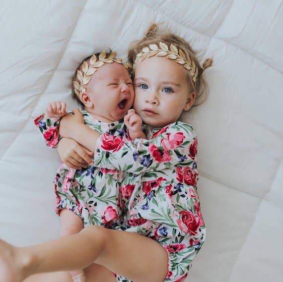 Grecian Lace Athena Lace Headband-Accessories-Sparkling Lilac, LLC-Gold-12"-bluebird baby & kids