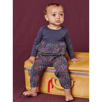 Pretty Peplum Baby Romper-Rompers-Tea Collection-0-3 M-bluebird baby & kids
