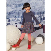 Tiered Skirted Dress-Dresses-Tea Collection-2-bluebird baby & kids