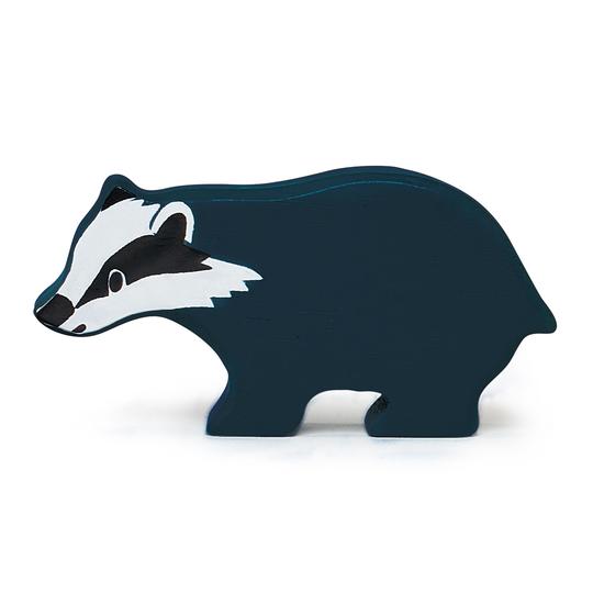 Wood Badger Toy-Wooden Toys-Tender Leaf Toys-bluebird baby & kids