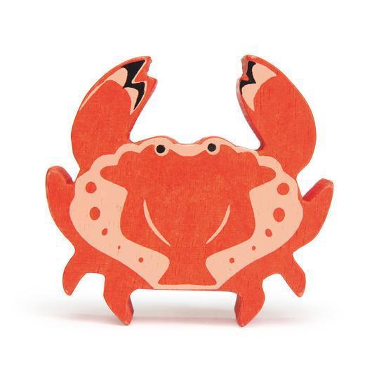 Wood Crab Toy-Wooden Toys-Tender Leaf Toys-bluebird baby & kids