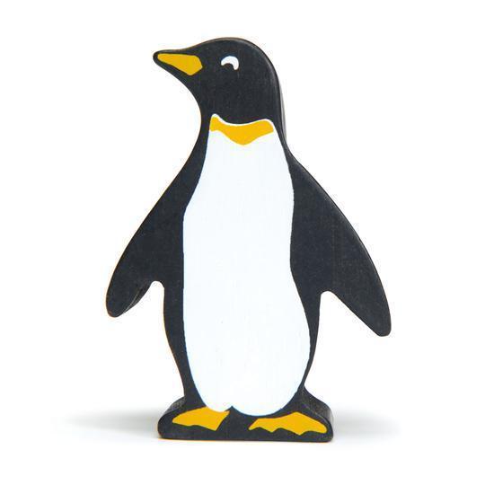 Wood Penguin Toy-Wooden Toys-Tender Leaf Toys-bluebird baby & kids