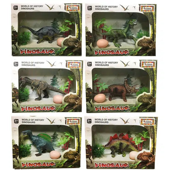 Dinosaur Model-Action & Toy Figures-Texas Toy Distribution-Velociraptor-bluebird baby & kids