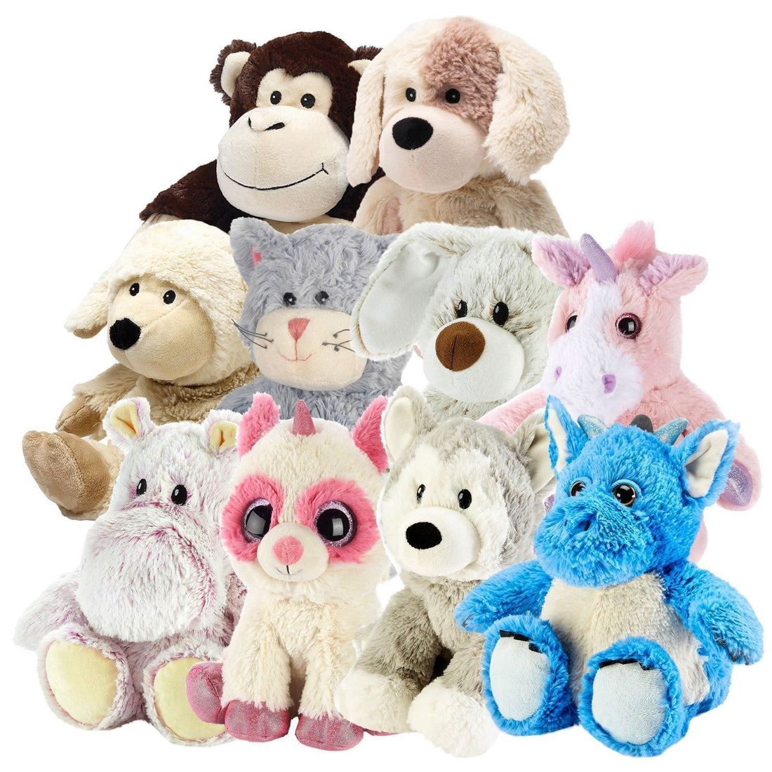 warmies - unicorn, large-Soft Toys-Warmies-bluebird