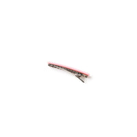 Bubble Gum Pink Bar Clip-Hair Accessories-wunderkin-bluebird baby & kids