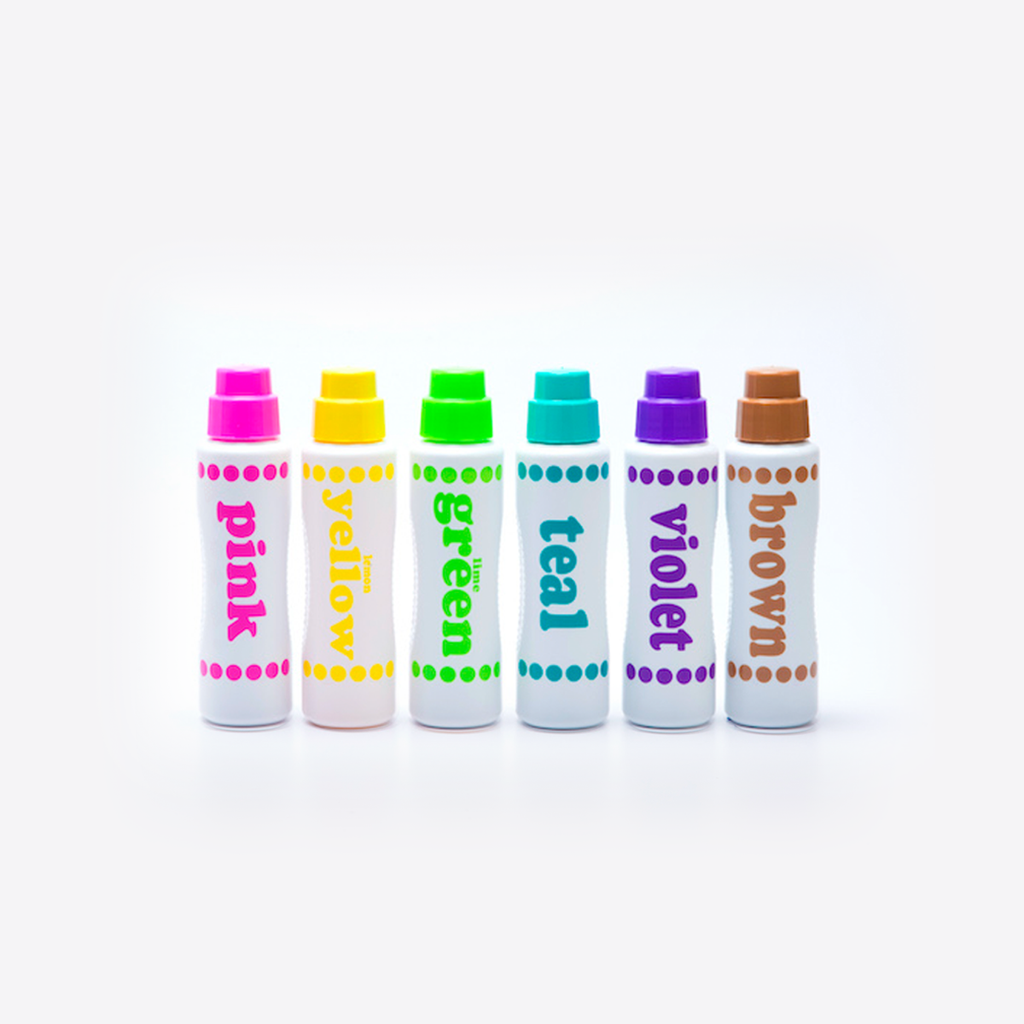 Brilliant 6 pack Dot Markers