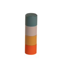 4 Silicone Stacking Cups