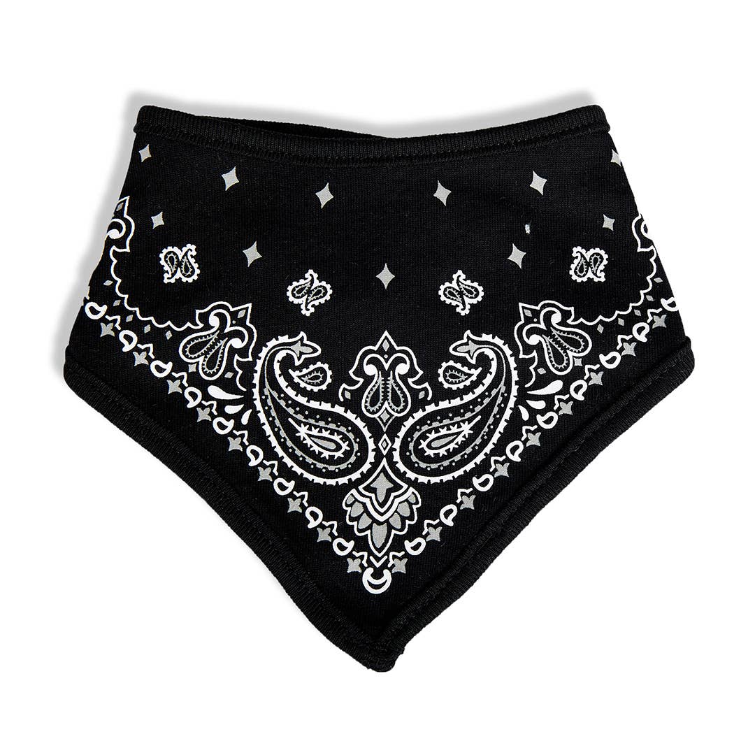 Bandana Bib Single - Asphalt Black