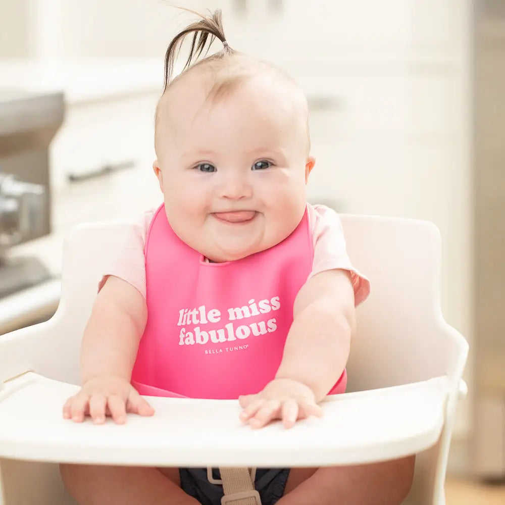 Little Miss Fabulous Silicone Wonder Bib