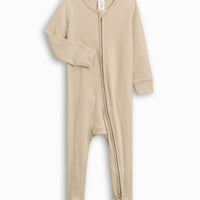 Ribbed Zipper Sleeper