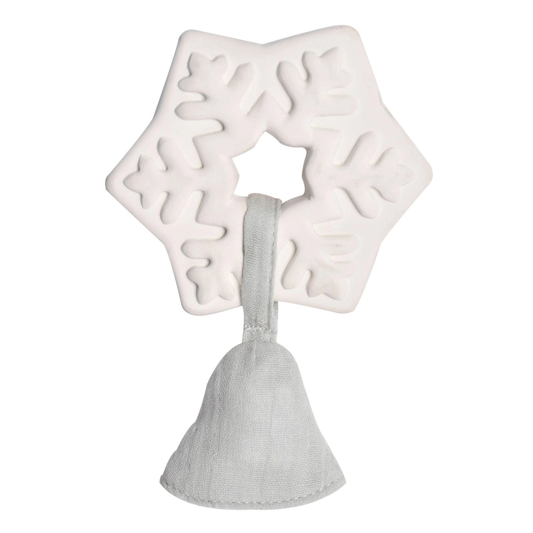 Snowflake - Organic Natural Rubber Teether