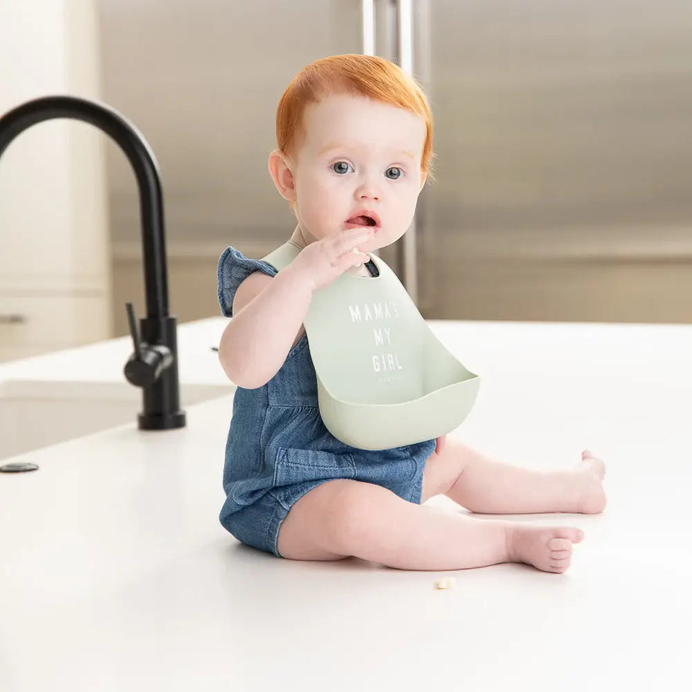 Mama's My Girl Silicone Wonder Bib