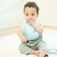 Just Like Dad Silicone Wonder Bib