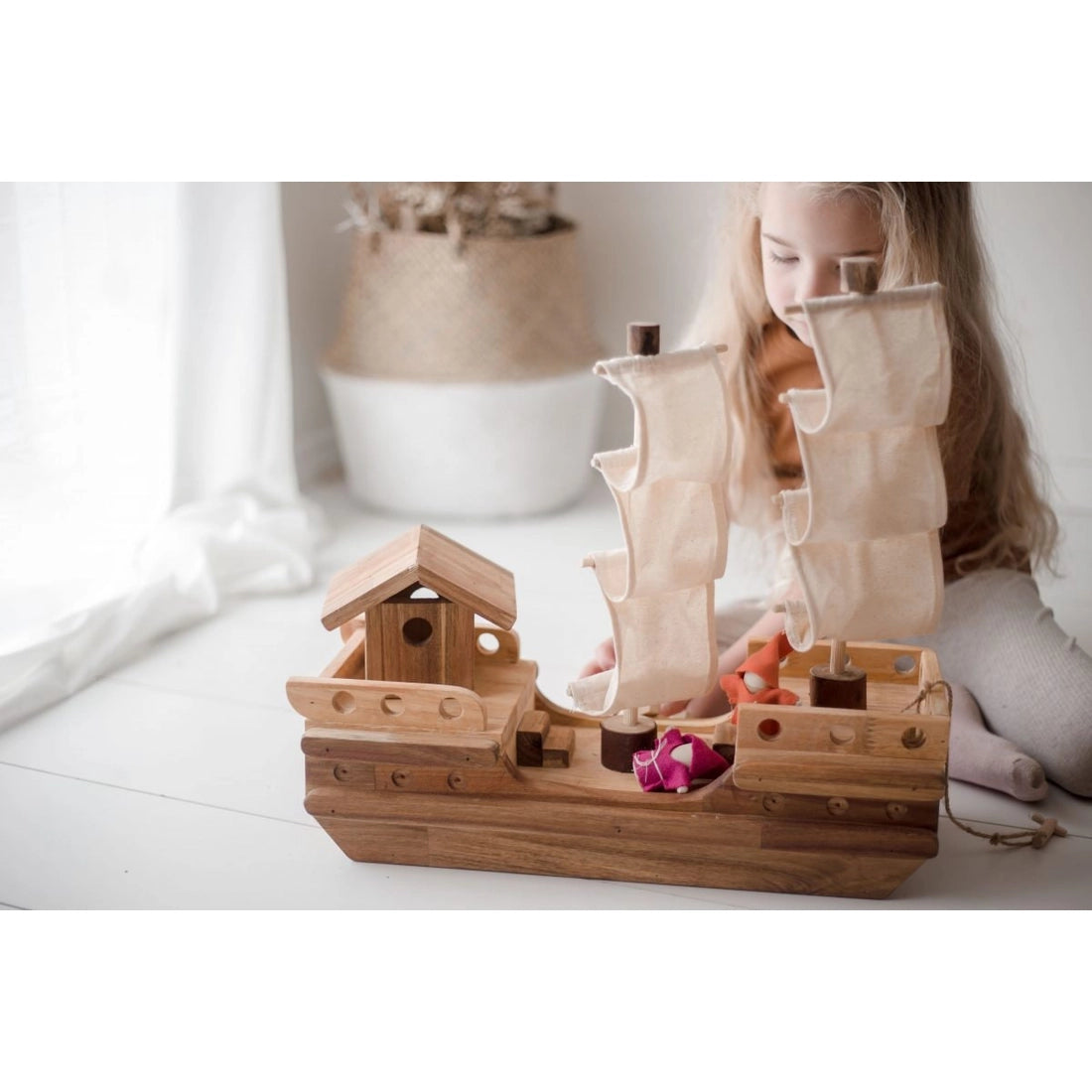 Wooden Pirate Ship