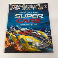 Build Your Own Super Cars Sticker Book